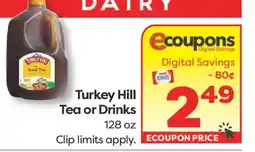 Weis Markets Turkey Hill Tea or Drinks offer