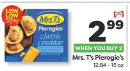 Weis Markets Mrs. T's Pierogie's offer