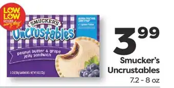 Weis Markets Smucker's Uncrustables offer