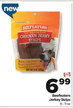 Weis Markets Beefeaters Jerkey Strips offer