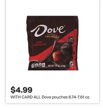 CVS ALL Dove pouches 6.74-7.61 oz offer