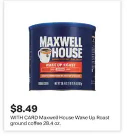 CVS Maxwell House Wake Up Roast ground coffee offer