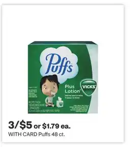 CVS Puffs 48 ct offer