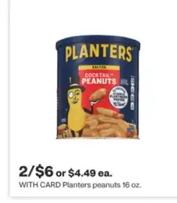 CVS Planters peanuts 16 oz offer