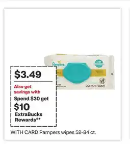 CVS Pampers wipes 52-84 ct offer