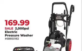 Runnings Black Diamond 2,000psi Electric Pressure Washer offer