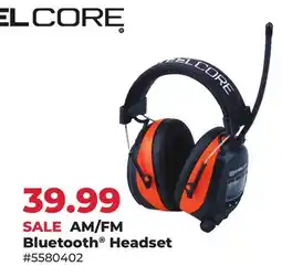 Runnings Steelcore AM/FM Bluetooth Headset offer