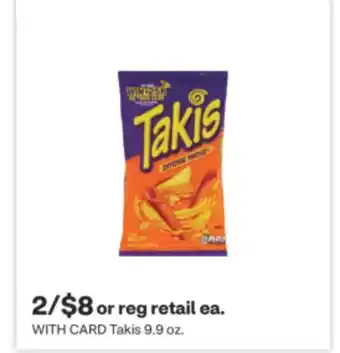 CVS Takis 9.9 oz offer
