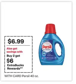 CVS Persil 40 oz offer