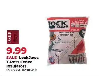 Runnings Dare LockJawz T-Post Fence Insulators offer