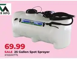 Runnings Master MFG 25 Gallon Spot Sprayer offer