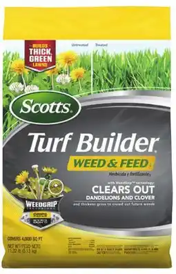 Runnings Scotts Turf Builder Weed & Feed⁵ offer