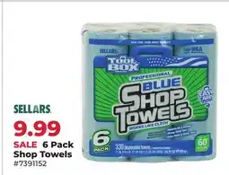 Runnings Sellars 6 Pack Shop Towels offer