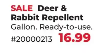 Runnings Liquid Fence Deer & Rabbit Repellent offer