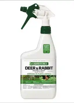 Runnings Liquid Fence Deer & Rabbit Repellent offer