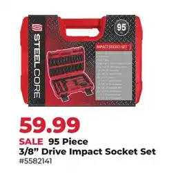 Runnings Steelcore Piece 3/8 Drive Impact Socket Set offer