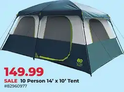 Runnings 10 Person 14' x 10' Tent offer
