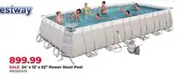 Runnings 24' x 12' x 52 Power Steel Pool offer