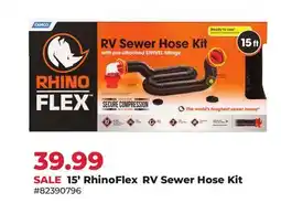 Runnings 15' RhinoFlex RV Sewer Hose Kit offer