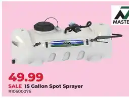 Runnings Master MFG 15 Gallon Spot Sprayer offer