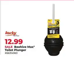 Runnings Korky Beehive Max Toilet Plunger offer