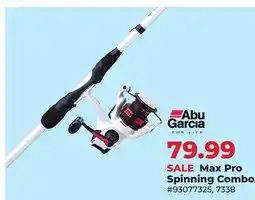 Runnings Abu Garcia Max Pro Spinning Combo offer