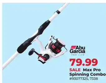 Runnings Abu Garcia Max Pro Spinning Combo offer