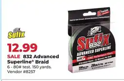 Runnings Sufix Advanced Superline Braid offer