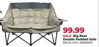 Runnings Big Bear Double Padded Sofa offer
