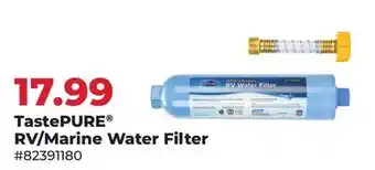 Runnings TastePURE RV/Marine Water Filter offer