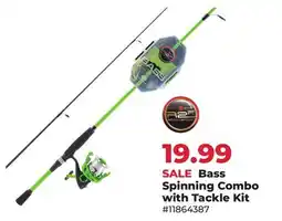 Runnings Bass Spinning Combo with Tackle Kit offer