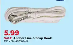 Runnings Attwood Anchor Line & Snap Hook offer