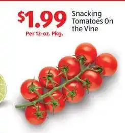 Aldi Snacking Tomatoes On the Vine offer
