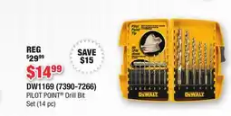Runnings PILOT POINT Drill Bit Set (14 pc) offer
