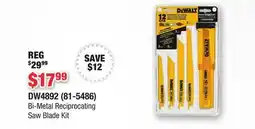 Runnings Bi-Metal Reciprocating Saw Blade Kit offer
