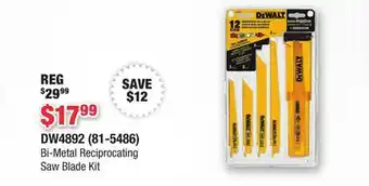 Runnings Bi-Metal Reciprocating Saw Blade Kit offer