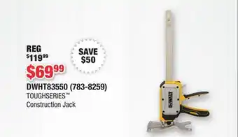 Runnings TOUGHSERIES Construction Jack offer
