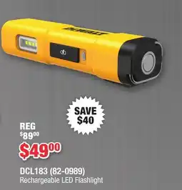 Runnings Rechargeable LED Flashlight offer