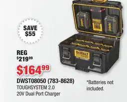 Runnings TOUGHSYSTEM 2.0 20V Dual Port Charger offer