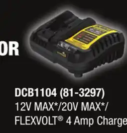 Runnings MAX/20V MAX/FLEXVOLT 4 Amp Charger offer