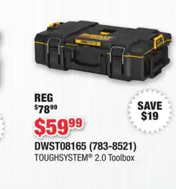 Runnings TOUGHSYSTEM 2.0 Toolbox offer