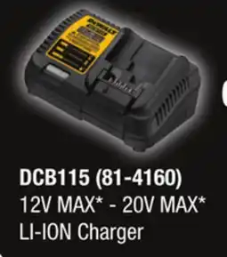 Runnings DEWALT 12V MAX-20V MAX LI-ION Charger offer