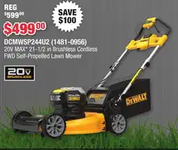 Runnings 20V MAX 21-1/2 in Brushless Cordless FWD Self-Propelled Lawn Mower offer
