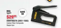 Runnings DEWALT Carbon Fiber Composite Staple Gun offer