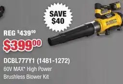 Runnings 60V MAX High Power Brushless Blower Kit offer