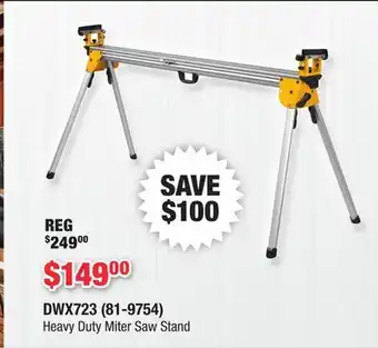 Runnings Heavy Duty Miter Saw Stand offer