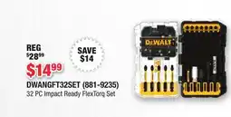 Runnings 32 PC Impact Ready FlexTorq Set offer