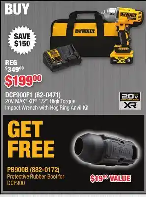 Runnings MAX XR 1/2 High Torque Impact Wrench with Hog Ring Kit offer