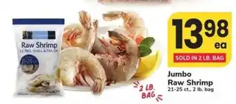 Safeway Jumbo Raw Shrimp offer