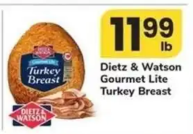 Safeway Dietz & Watson Gourmet Lite Turkey Breast offer